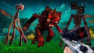 I'M Hunting SIREN HEAD in Minecraft's SCARIEST Modpack with GUNS!