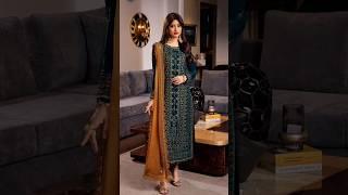 Trendify Presents 3 piece women unstitched embroided suit#summercollection