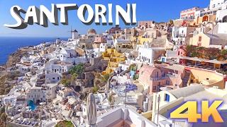 SANTORINI - GREECE 4K