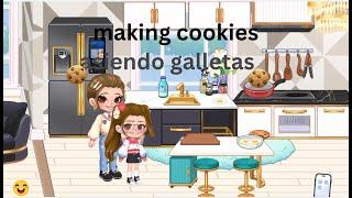 making cookies - haciendo galletas  YOYA TIME