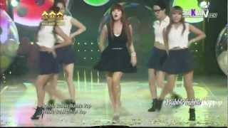 [Vietsub] HyunAh - Intro +  Bubble Pop @ 111009 TVN Show Show Show {4M Team}[360kpop]