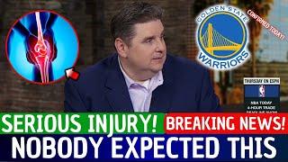 INJURY REPORT! SERIOUS INJURY HAPPENS IN THE WARRIORS! NO ONE EXPECTED THIS ONE! WARRIORS NEWS!