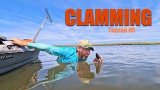 Topsail Island NC Clamming Catch Clean Cook | Clamming on Topsail Island NC