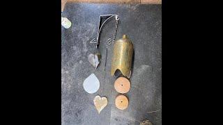 How to make Windchime out of an oxygen bottle 102!