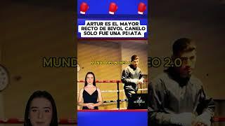 Artur fue el mayor recto de Bivol Canelo solo fue una piñata #boxeo #boxing #box