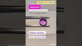 Ratnavali - peridot and ametrine | Attract love and prosperity