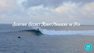 Surfing Secret Right Handers in Fiji