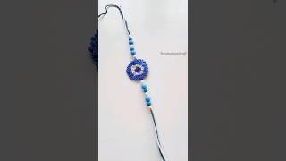 Let's make evil eye rakhi  #rakshabandhan #rakhi #handmaderakhi