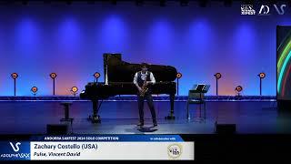 Zachary Costello plays Pulse, Vincent David