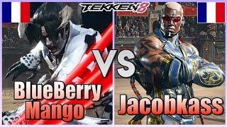 Tekken 8  ▰  BlueBerryMango (Devil Jin) Vs Jacobkass (Raven) ▰ Ranked Matches!