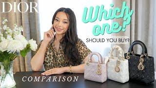 Which Lady Dior should you buy? 3 sizes comparison