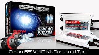 Genssi 55W HID Kit Demo and Tips