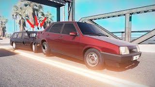 КУПИЛ ОПЕРSКУЮ ДЕВЯТКУ - СРАЗУ ПОПАЛ В ДТП... | BeamNG.drive #beamng