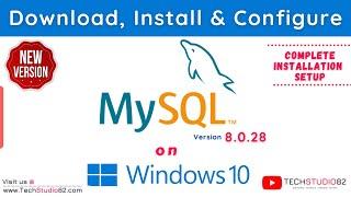 How to Install MYSQL Database on Windows 10 | Download and Configure | Install Mysql WorkBench