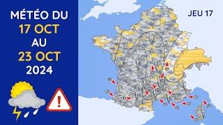 Météo du Jeudi 17 au Mercredi 23 Octobre 2024