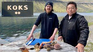 Eating Live Seafood With 2 Michelin Star Chef, Poul Andrias Ziska, KOKS Restaurant