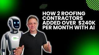 Breakdown for Roofing Contractors: How to Add an AI Sales Agent and Make $$$—More Sales, Less Time.