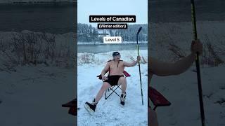 Levels of Canadian (Winter edition) #winter #snow #canada #hockey