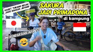 HEBOH BAWA CALON ISTRI JEPANG NAIK BECAK KELILING KAMPUNG?