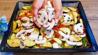 Now I don't fry or boil vegetables anymore! Few know this recipe for vegetables in the oven!