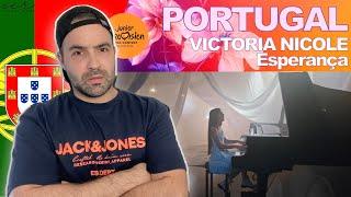 First Reaction : Victoria Nicole - Esperança / Junior Eurovision 2024 Portugal