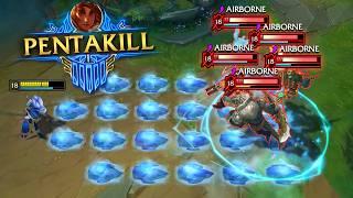 15 Minutes "PERFECT PENTAKILL MOMENTS" in League of Legends