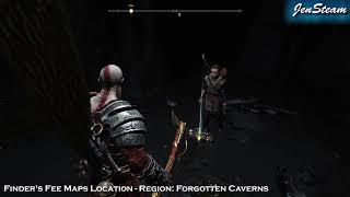 God of War 2018 - Finder's Fee Map and location of the Treasure