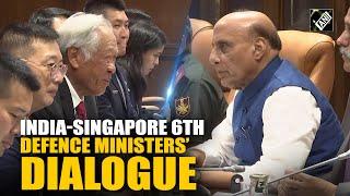 Rajnath Singh, Singapore Defence Minister co-chair 6th India-Singapore Defence Ministers’ Dialogue