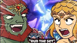 That Time Zelda & Ganon Played Beyblade