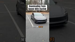 Starlink Mini Makes Updating My Tesla So Easy! 