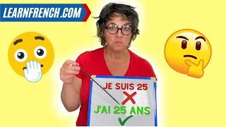 Common mistakes people make in EVERYDAY FRENCH Conversations / What NOT to say in French !!