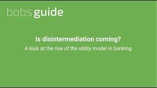 The rise of the utility model in banking | Banking Circle