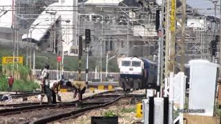 Most Powerful Electric Loco + Fastest Diesel Loco of IR Thunder thru BYPL!