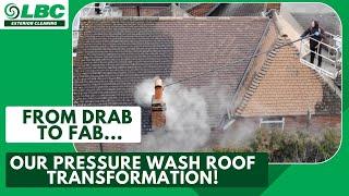 Transforming Your Roof's Appearance: Our Pressure Washing Techniques