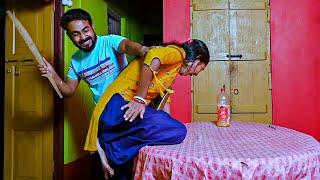 Bottle hand stand fun injection punishment l Sui wala injection funny video l injection wala l Danda