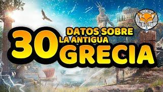 30 datos sobre la antigua Grecia.