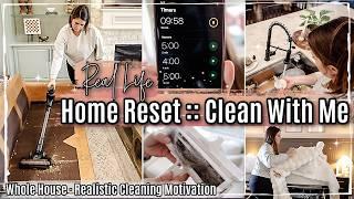 HOME RESET 2025 :: SPEED CLEANING MOTIVATION for a BUSY HOME!