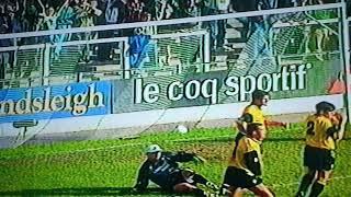 Carl Heggs goal for Swansea City v Oxford utd at the vetch field & Stephen Torpey hits bar  23/9/95