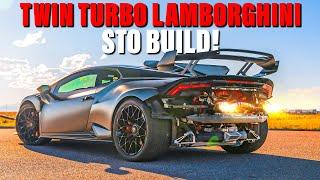 Twin Turbo Lamborghini STO Build! BoostLogic Power Unleashed!