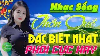 LK Nhạc Sống Thôn Quê XUẤT SẮC NHẤT 2024️Mở Loa Hết Cỡ LK Nhạc Sống Hà Tây Gái Xinh Phê Sởn Da Gà