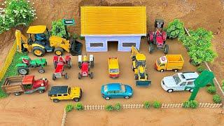 Mini tractor trolley parking video | Arjun novo tractor | jcb tractor video | gadi jcb |