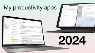 My productivity apps for 2024: what I am ACTUALLY using