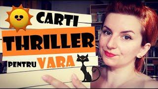 Carti THRILLER pentru vara ️ 20 de recomandari #bookrecommendations #summer #thriller