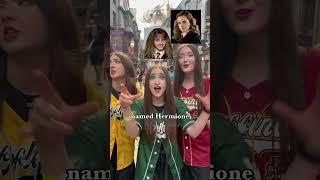 Harry Potter RAP In Diagon Alley?! ⁉️ K3 Sisters #shorts #harrypotter #music