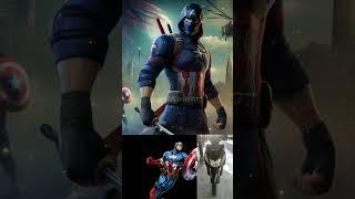 Superheroes As a Ninja  Avengers vs DC - All Marvel Characters #avengers #shorts #marvel