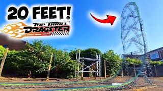 Top Thrill Dragster - 20ft K'NEX Roller Coaster Recreation