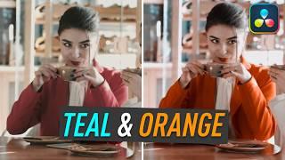 Teal and Orange Look in Davinci Resolve (Fast, No LUTs, 1 Node)