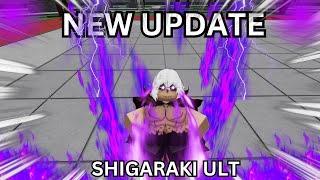 SHIGARAKI NEW ULT ANIMIATION IS FIRE In HEROS BATTLEGROUNDS!!!