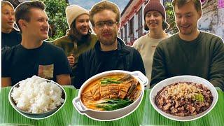 Canadians Try Kare-Kare & Dinuguan For the FIRST TIME