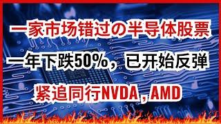 这家半导体股票是被投资者错过的落网之鱼 是AI股也是芯片股，有潜力追上同行英伟达和AMD。仔细分析这家美股，解读财报 #赚钱 #股票  #美股